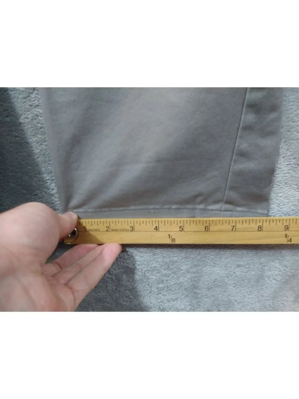 Banana Republic Pants Mens 36x30 Gray Aiden Chino Techmotion Flat Front Stretch